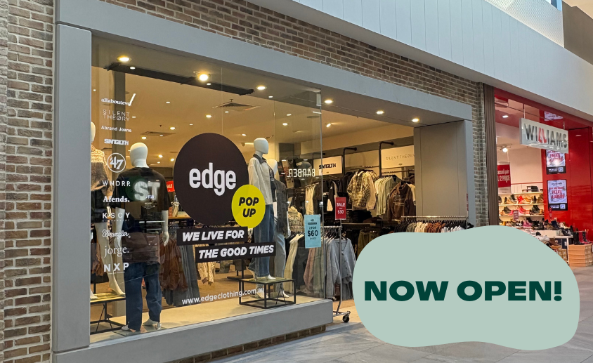 Edge Clothing now open!
